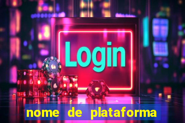 nome de plataforma de jogos